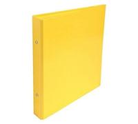 Exacompta IDERAMA 524E Classeur rembordé en papier pelliculé 2 anneaux de 2 5cm dos de 3 4 cm 23 x 21 5 cm Jaune