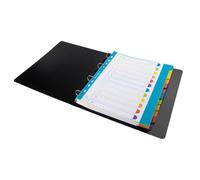 Exacompta Intercalaires Campus A4+ polypro 12 onglets neutres réinscriptibles multicolores - 1 jeu