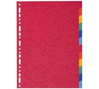 Exacompta Intercalaires Nature Future Carte Lustrée 225g A4 12 Positions 1412e