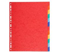 EXACOMPTA Jeu de 12 intercalaires en carte 220 g. Format A4 maxi