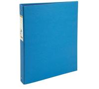 Exacompta Lot de 10 Classeurs 4 anneaux Forever Dos 30mm en carton recy leu clair/Bleu foncé