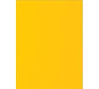 Exacompta Lot de 100 sous-chemises en papier Bristol 80 g Format DIN A4 Couleur Jaune soleil