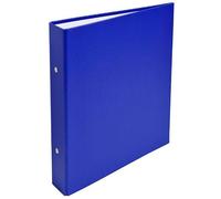 Classeur rembordé prolypropylène 2 anneaux 30mm - A5 - Bleu