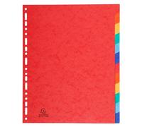 EXACOMPTA Lot de 3 Jeux Intercalaires Nature Future carte lustrée 24 x 32 cm 225g 12 positions