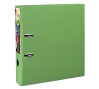 EXACOMPTA Lot de 5 Classeurs à Levier Prem'Touch Polypro Int / Ext Dos 80 mm Renforcé VERT ANIS