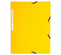 Exacompta Chemise à élastiques Pack promo 7+3 A4 - cartes marbrées couleurs assorties 385 g