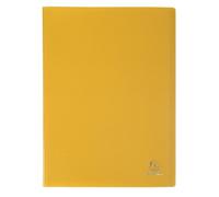 Exacompta 8x Protège-documents en PP souple OPAK 200 vues A4 Jaune 85109E
