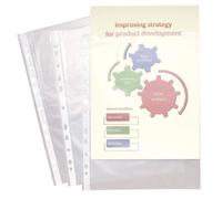 Exacompta Pochettes perforées Lot de 100 A4