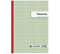 Exacompta Manifold FACTURES - 29,7 x 21 cm - 50 feuilles autocopiantes 3 exemplaires