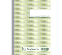 EXACOMPTA Manifold Quadrillé 5x5 148 mm x 210 mm 50 feuillets dupli Autocopiant