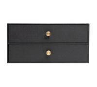 EXACOMPTA Module à deux tiroirs OfficeByMe - Noir