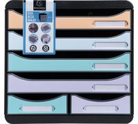 Exacompta Module de classement Big Box Maxi 6 tiroirs assort. 3127296D