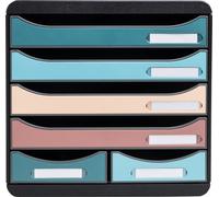 Exacompta Module de classement Big Box Maxi 6 tiroirs Skandi assort. 312606D