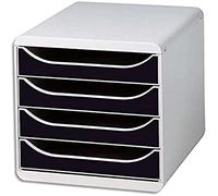 Module de classement Big Box 4 tiroirs Office - Noir