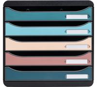 Exacompta Module de classement Big Box Plus 5 tiroirs Skandi assort. 309606D