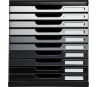 Exacompta Module de classement Modulo Shades of Grey 10 tiroirs 302794D
