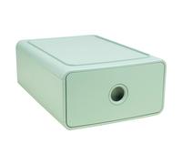 Mini module de classement Exacompta Tiny Box gamme Skandi - 1 tiroir - vert jade
