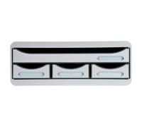EXACOMPTA Module de classement Toolbox 4 tiroirs Office - Gris lumière