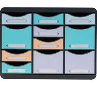Exacompta Moule de classement Storebox Multi 11 tiroirs assort. 3132796D