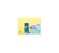 Exacompta Nature Future - Valisette - 3 Mm - A4, 240 X 320 Mm - Pour 300 Feuilles - Jaune ( Pack De 10 )