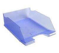 Corbeille à courrier maxi format Exacompta bleu glacé