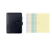 Exacompta Organiser Exatime SAD 21 Baltique 82551E couverture 19 x 23 cm & 28251E Recharge Feuillets Ligné pour Organiseur Exatime 21 32 Feuillets Coloris aléatoires