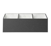Organiseur de bureau 4 compartiments OfficeByMe - Noir