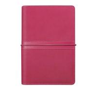 Exacompta Organiseur Exatime17 Light Daphné 14x19cm Sept 2026-Déc 2027 Rose | La Semaine sur 2 pages, Espaces de note, Papier blanc, Coins détachables, Fentes pour bloc et carte
