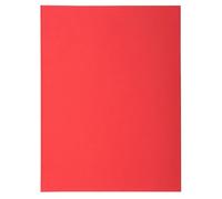 Exacompta Chemise Qualité supérieure 210 g 24 x 32 cm Rouge - Paquet de 100