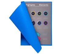 Exacompta - Réf. 160300E - Paquet de 10 chemises rigides FLASH 220 g/m2 aux teintes vives - 100% recy s et certifiées Ange Bleu - dimensions 24x32 cm pour format A4 - 10 couleurs assorties