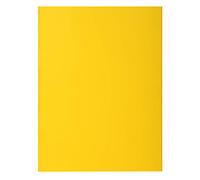 Exacompta - Chemise standard Rock's 210 g 24 x 32 cm - Paquet de 10 - Jaune