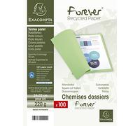 Chemise standard 210 g Exacompta Forever 24 x 32 cm - Paquet de 100 - Bulle