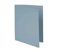 Exacompta Paquet de 100 Chemises Rigides Rock"s 210 g/m2 Gris