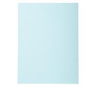 Chemise recy 170 g Exacompta 24 x 32 cm couleur - Paquet de 100 - bleu clair