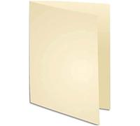 EXACOMPTA Paquet de 100 chemises Super 250 en carte 210 g, coloris ivoire