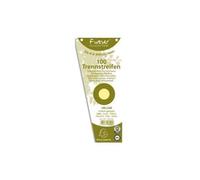 Exacompta Paquet De 100 Intercalaires Trapèze Jaune . Perforation 2 Trous