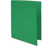 Exacompta Sous-chemises Bahia 80 - 80 g - 22 x 31 cm - Vert sapin - Paquet de 100