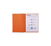 Exacompta Paquet De 250 Sous-Chemises Super En Carte 60g Coloris Orange