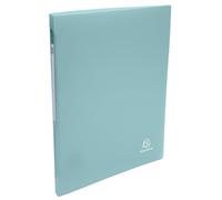 Exacompta - Paquet de 4 classeurs souples Skandi - Format A4 | PP recyclé - 4 anneaux ronds - Dos 20 mm - Format extérieur : 32x25 cm - 4 couleurs assorties