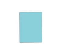 Exacompta Paquet De 50 Chemises 1 Rabat Jura 250 En Carte 240 Grammes Bleu Clair