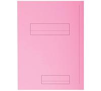 Paquet de 50 chemises imprimées 2 rabats SUPER 210 - 24x32cm - Rose