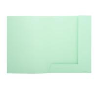 Exacompta – Chemises SUPER 210 – 2 rabats 24x32 cm – Paquet de 50 – Vert clair