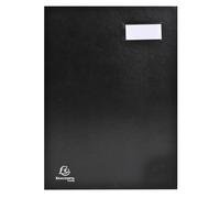 Exacompta Parapheur direction A4 PVC - 24 divisions - Noir