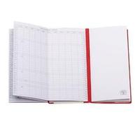 Exacompta – Agenda Exaplan 17 17262E – Planning mens. accordéon Janv.-Déc. 2026 – Coloris aléatoire