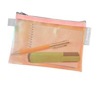 EXACOMPTA Pochette à fermeture éclair en plastique souple Candy Tidy - A6 - Couleurs assorties