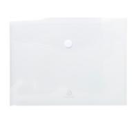 Exacompta Pochette enveloppe A4 Polypropylène incolore - sachet de 5