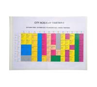 Exacompta Pochette perforée A3 paysage verre transparent (pack de 50)