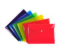 Pochette pression Iderama en polypropylène - Couleurs assorties