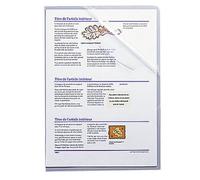 Exacompta Pochettes coin A4 Stop doc polypropylène lisse 11/100e - Lot de 100