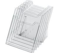 Exacompta Distributeur de prospectus 5 compartiments A4 cristal